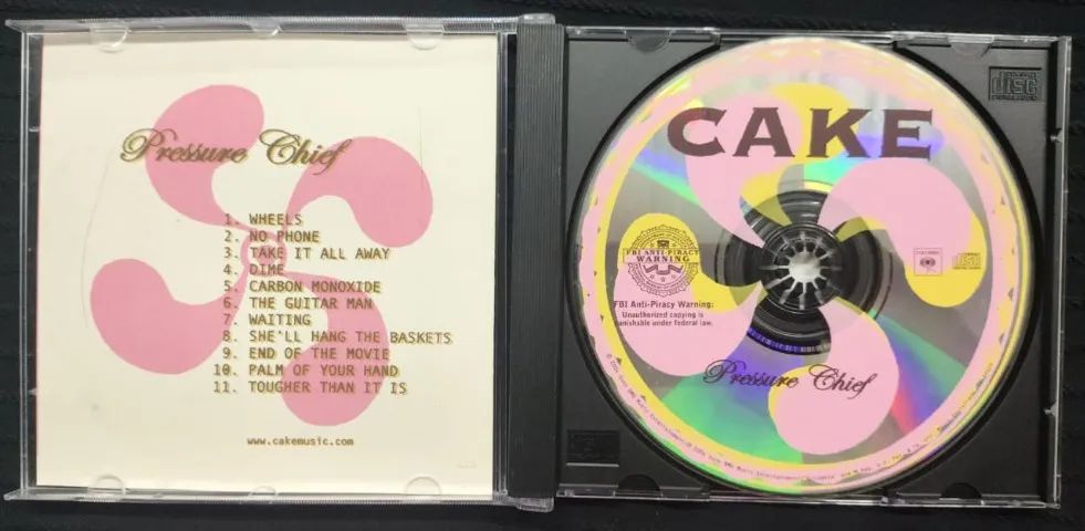 CD - CAKE - Pressure Chief -2004 - Foto 3