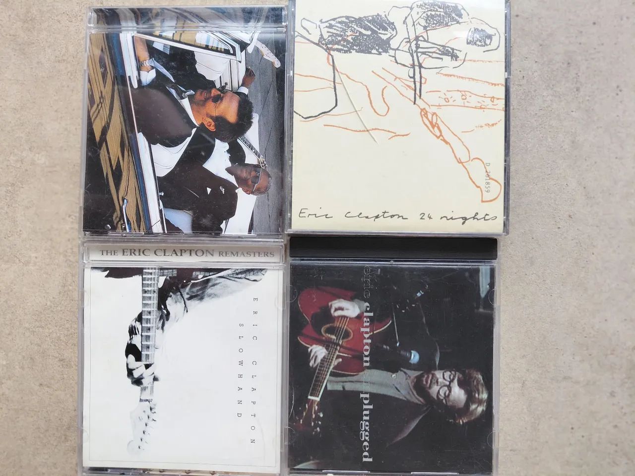 CDs  Rock lendário Guitarrista Eric Clapton