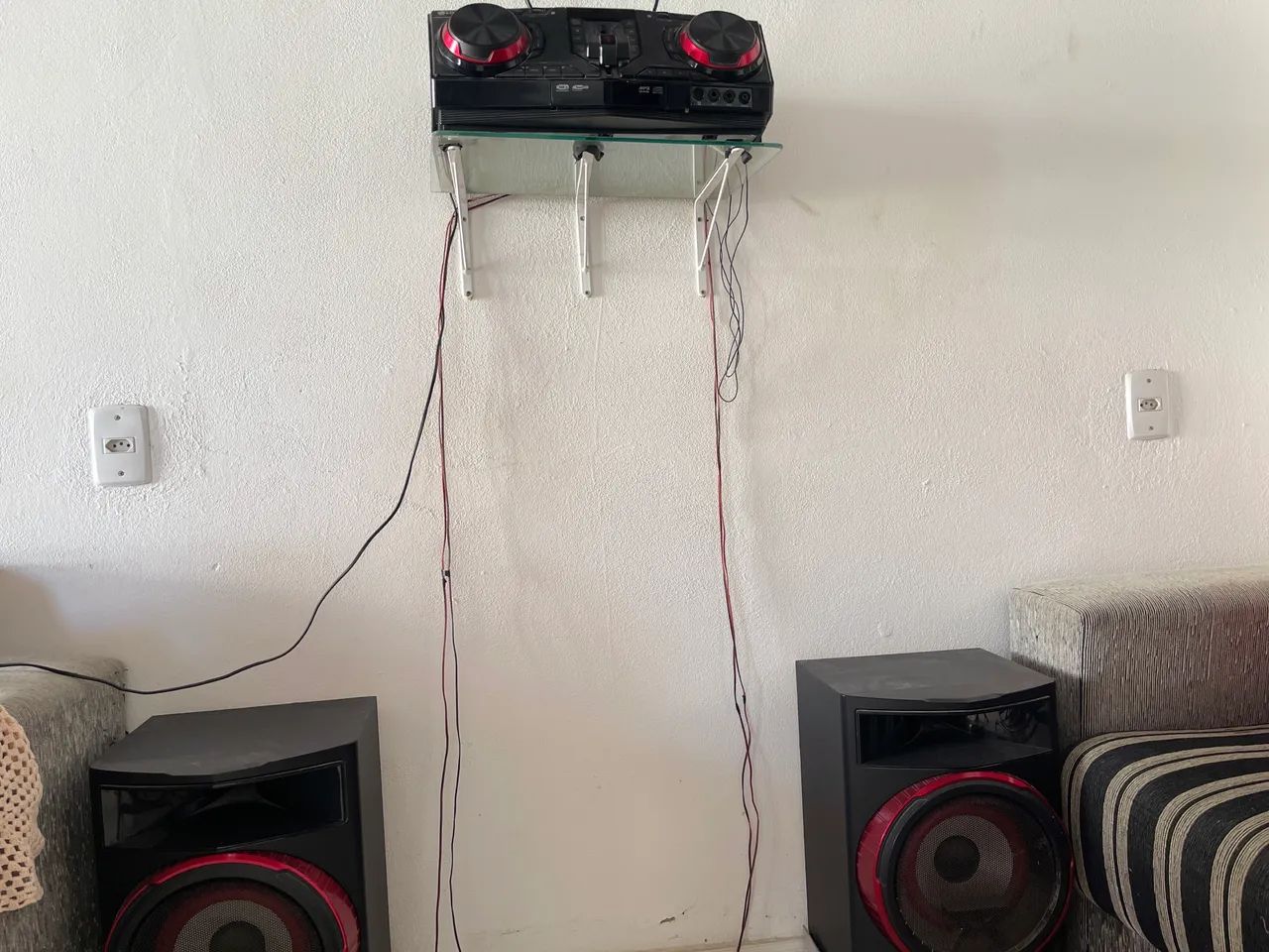 Som LG 1800W RMS Bluetooth + 2 Caixas - Potente - Foto 2