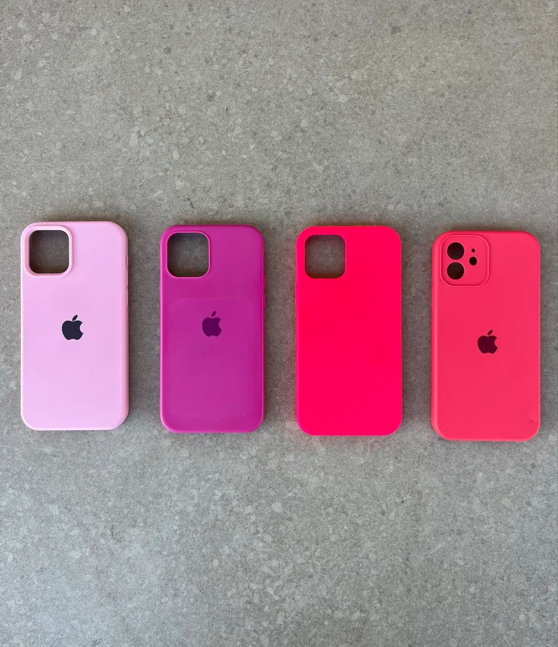 Kit Cases Iphone 12 com 4 unidades 