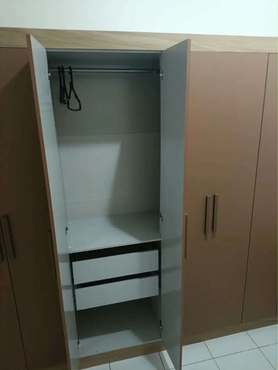 Guarda-roupa 100% MDF - Foto 4