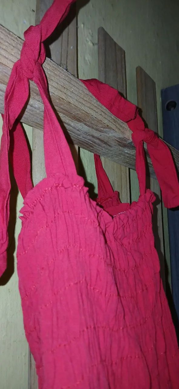 Vestido longo vermelho - Foto 3