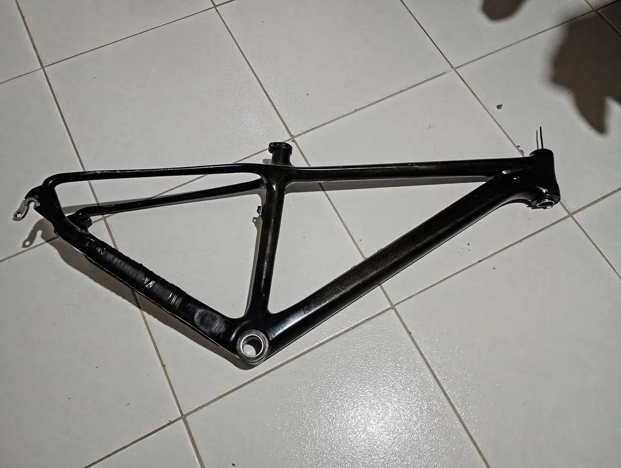 Quadro carbono e suspensão proshock Onix 