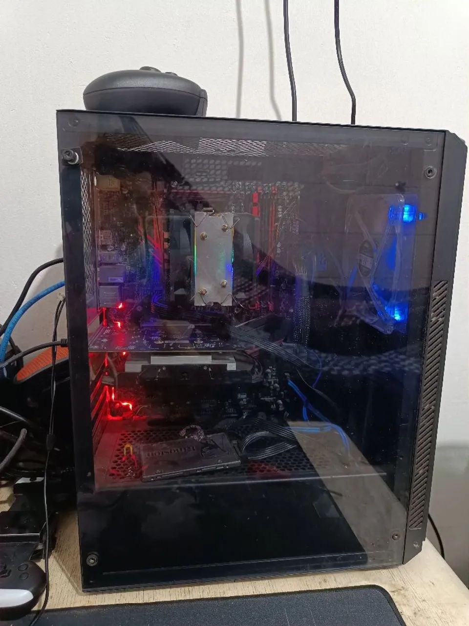 Pc gamer, i7 9° geração, placa de vídeo rx550. 16 de ram