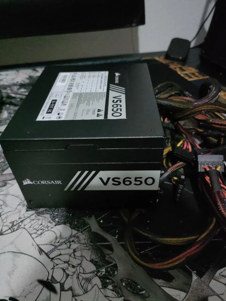 Fonte Corsair 650w 
