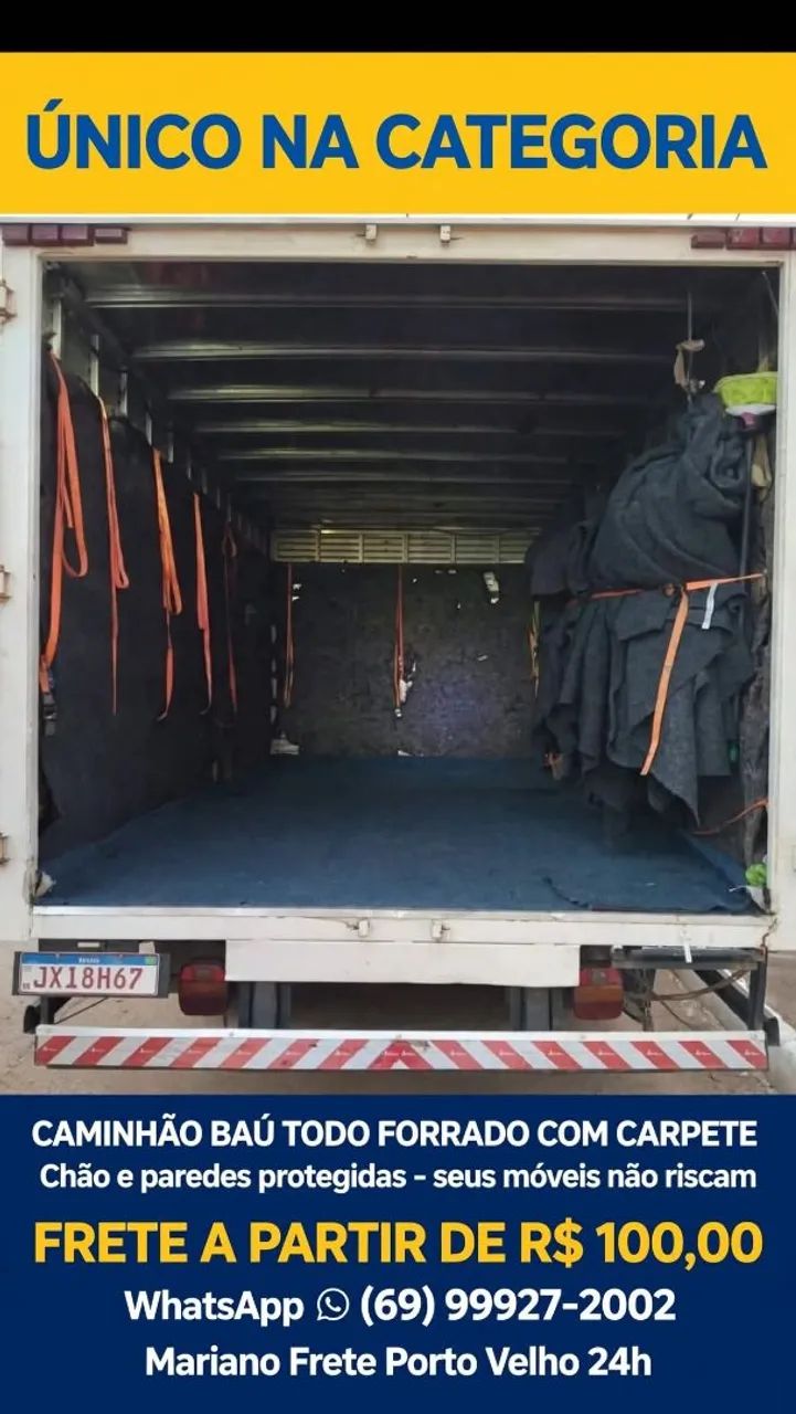 Caminhão bau disponível frete e mudança  - Foto 3