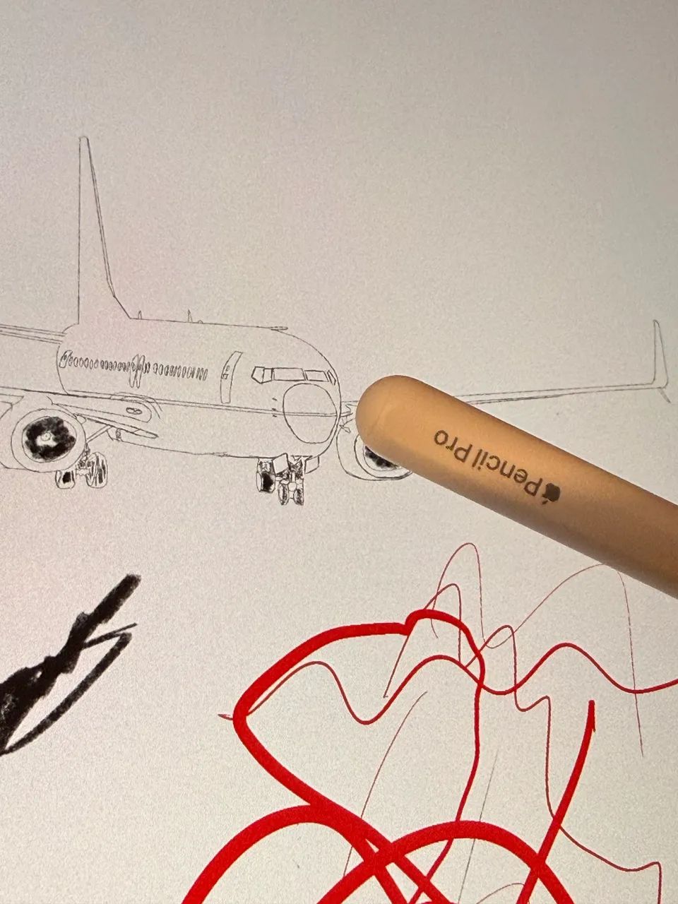 Apple Pencil Pro - NEM UM MÊS DE USO.  - Foto 4