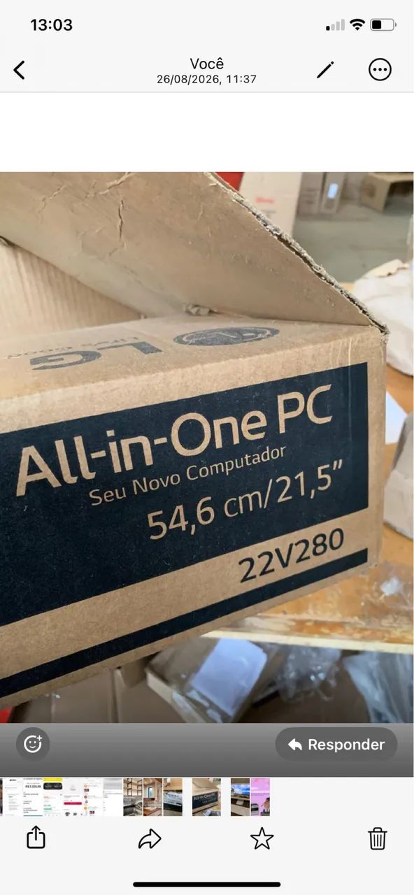 PC LG All In One Branco - Foto 2