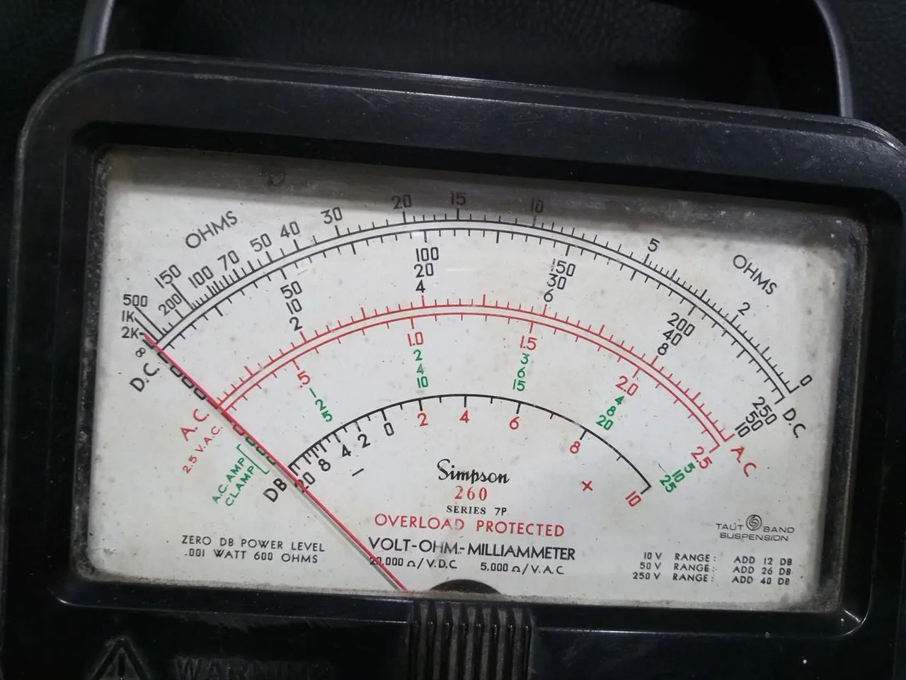 Voltímetro Simpson 260 - Foto 3