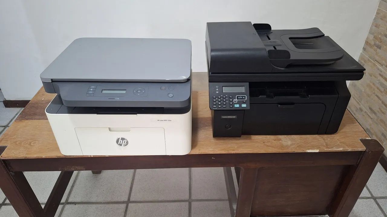 Kit multifuncional HP 135W e M1212NF usadas