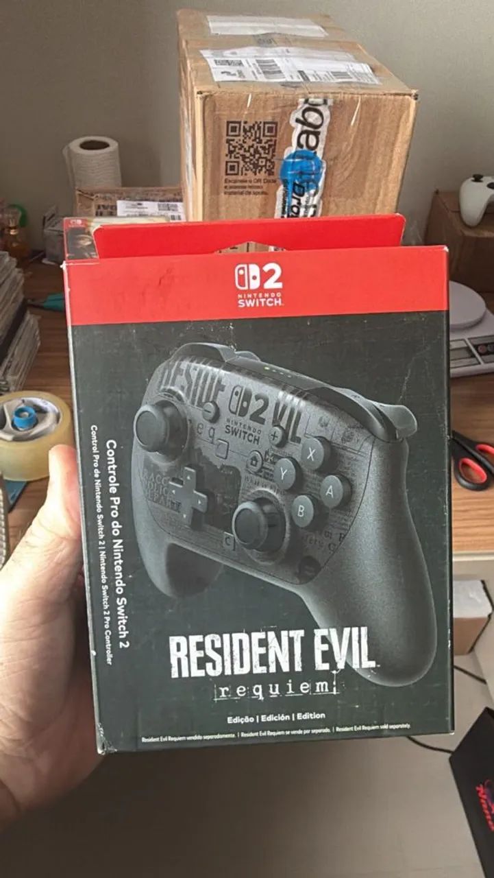 Pro controller Switch 2 resident evil requien