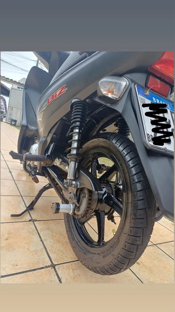 Biz 125 preta fosca  - Foto 4