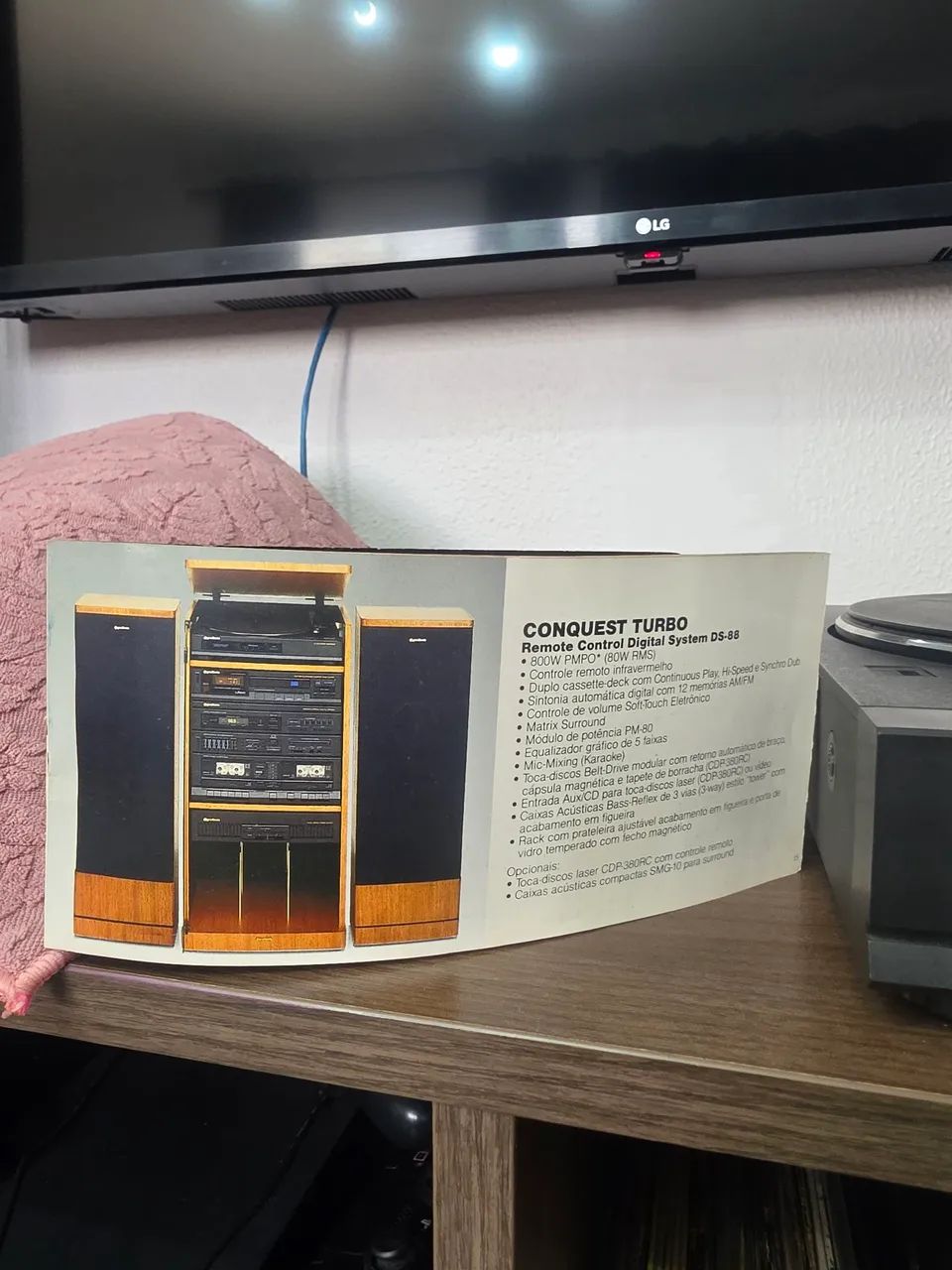 Vendo aparelho vintage de 1985 conquest turbo - Foto 5