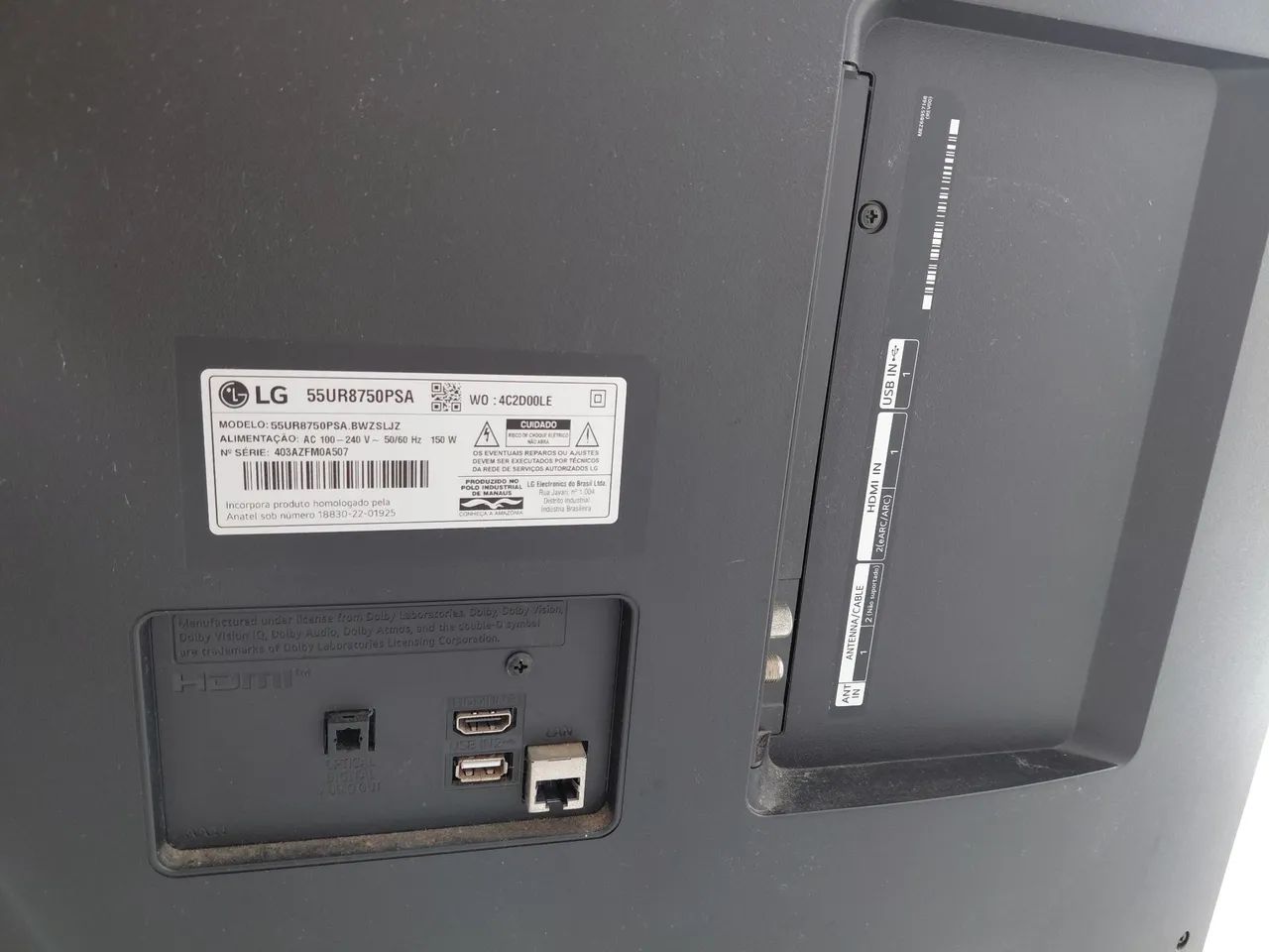 TV LG 50 com a tela quebrada  - Foto 2
