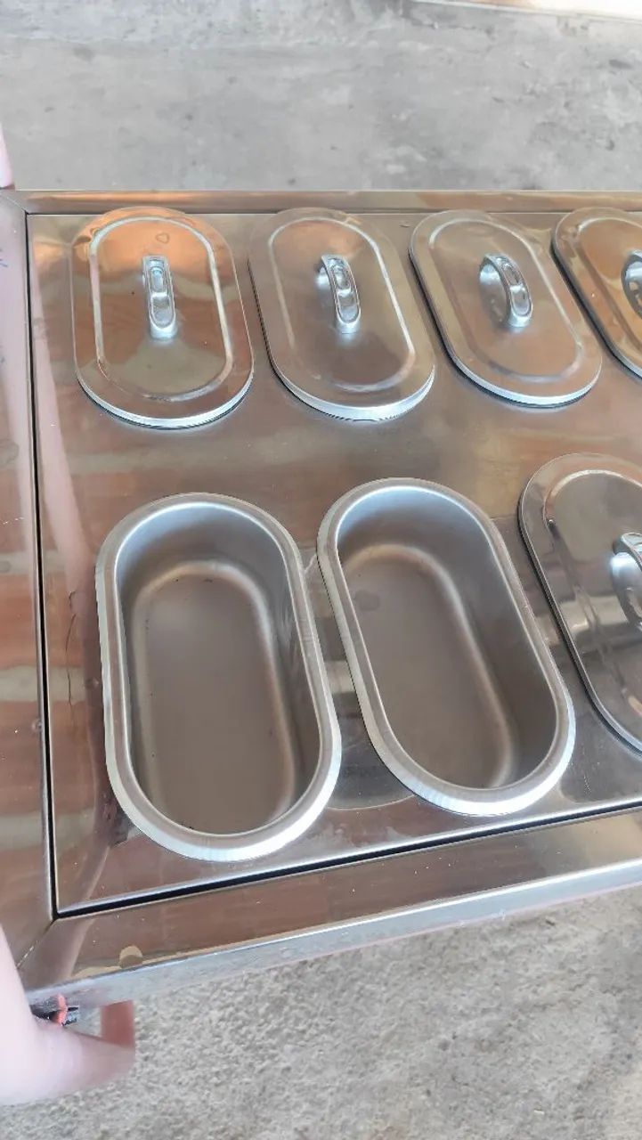 Expositor de balas | carro buffet self service  - Foto 2
