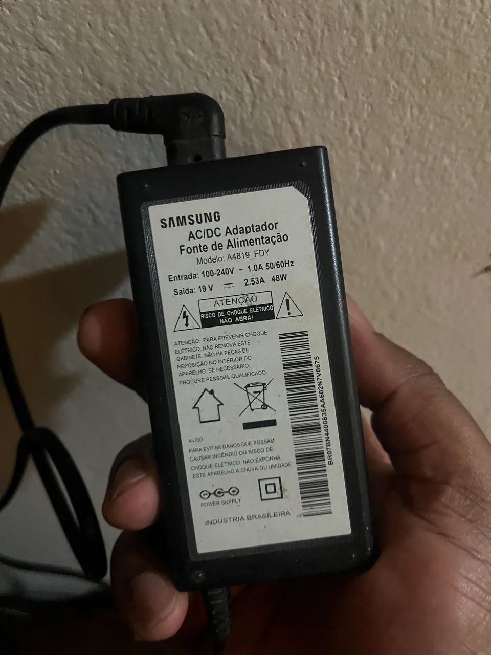 Smart Samsung 32 polegadas quebrada