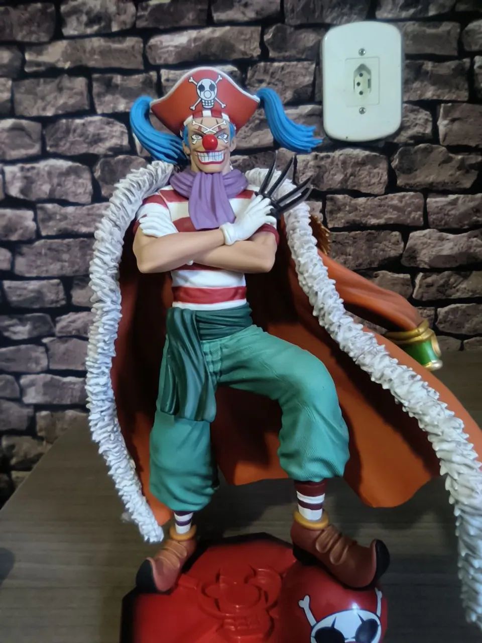 Action Figur Palhaço Buggy One Piece - Edição Limitada 26 Cm - Foto 4