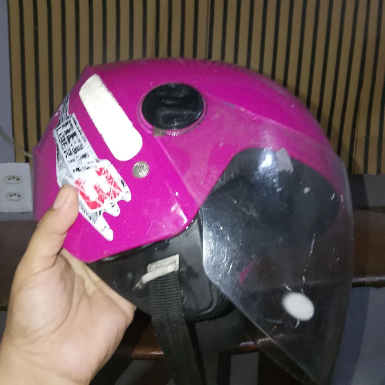 Capacete feminino tamanho 58