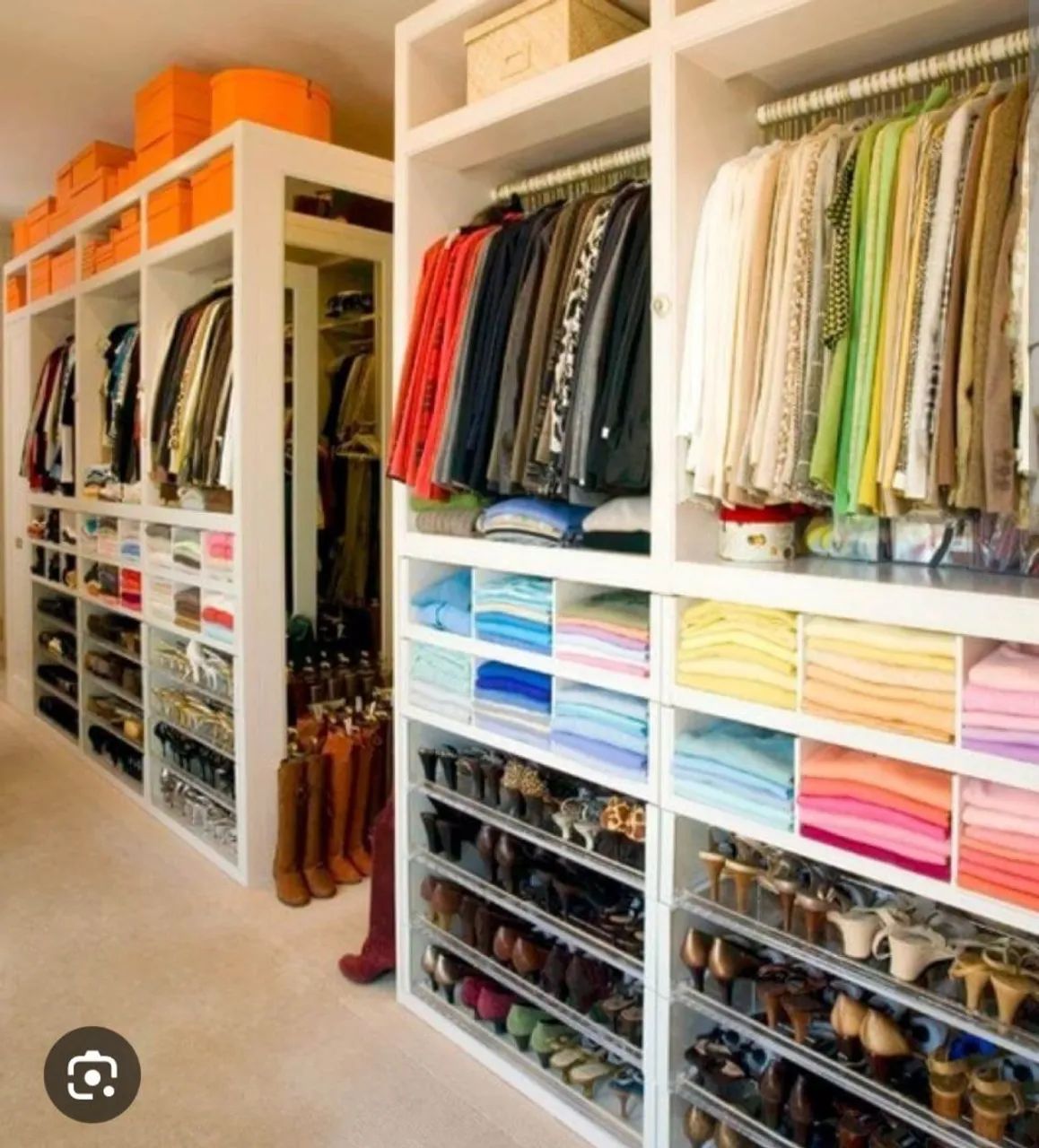 Organizo seu closet 