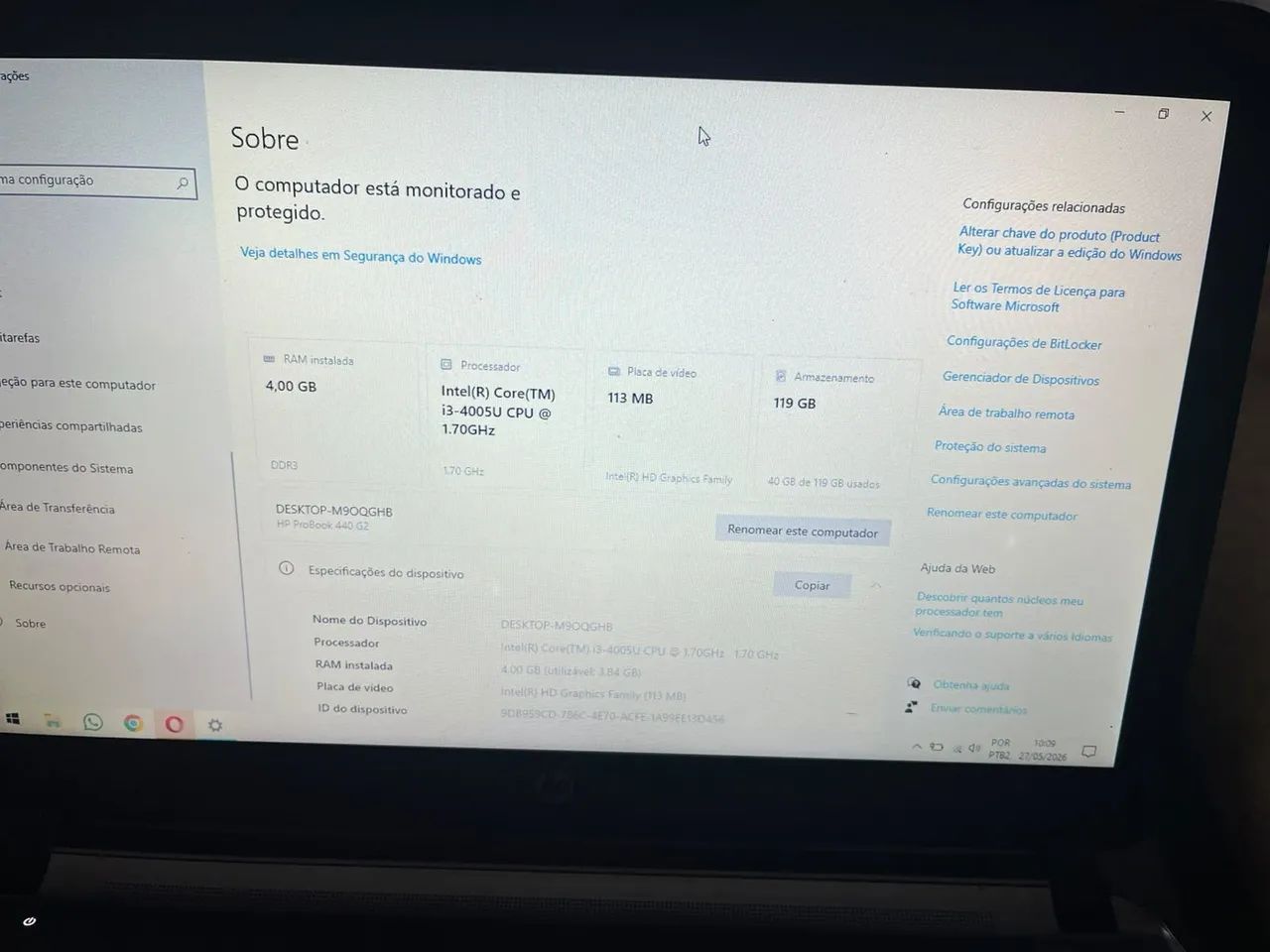 Notebook HP Probook 440 G2 - Foto 4