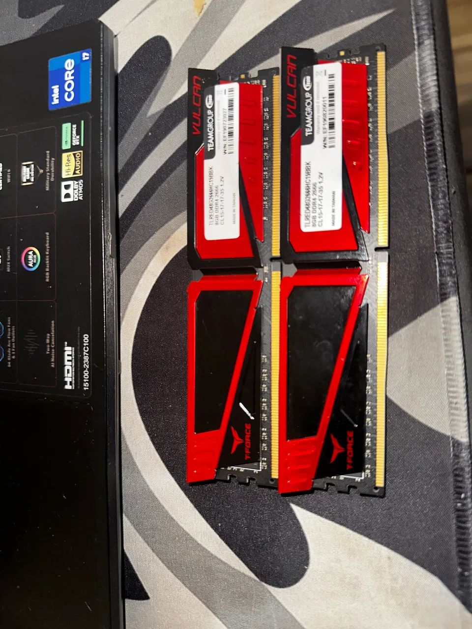 2x8 memória ram Vulcan 2666 ddr4 - Memória RAM - Lapa, São Joaquim