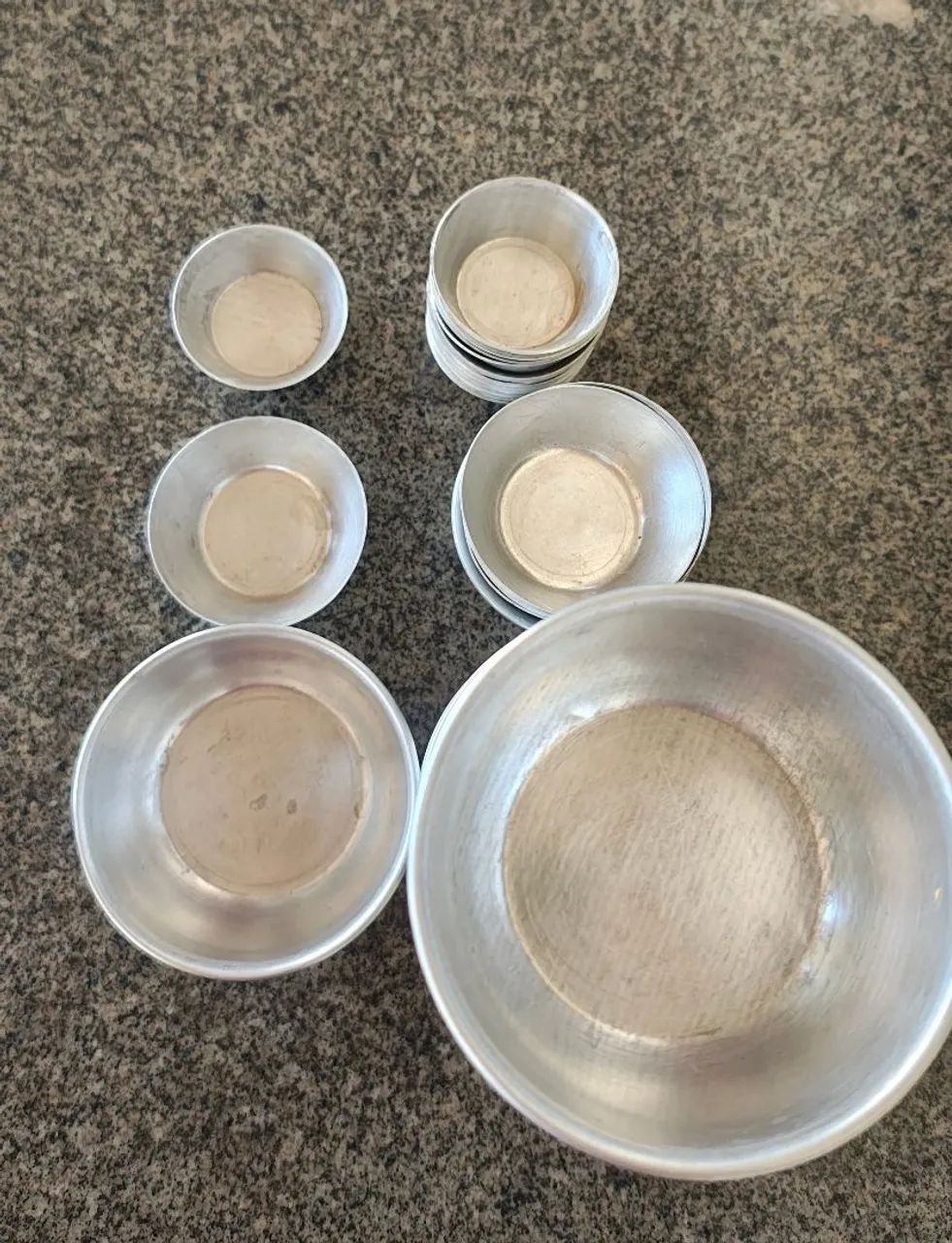 Formas de empadinha e Tigelas de alumínio multiuso - Foto 3