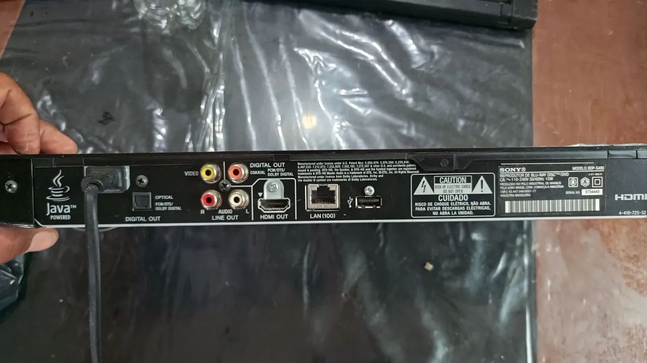 DVD BLU-RAY BDP-S490