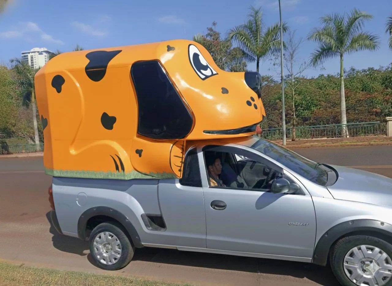 Pet movel baú para pick-up - Foto 2