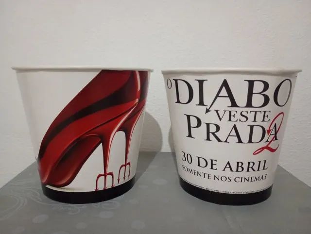 Balde de Pipoca Filme O Diabo Veste Prada 2 - Foto 2