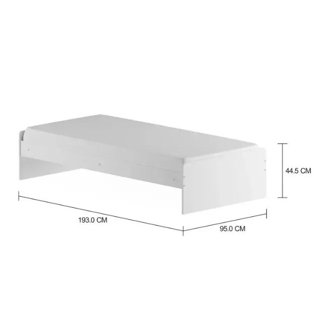 Cama de solteiro Tok Stok + colchão - Foto 3