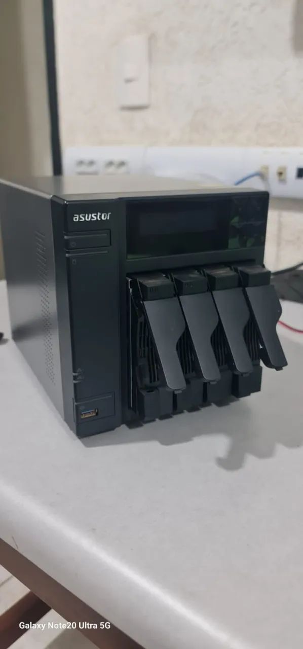 NAS ASUSTOR MODELO AS604-T 4 BAIAS 3,5" - Foto 2