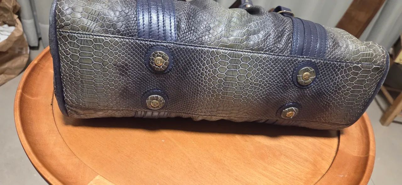 Bolsa couro original Ricardo Lima - Foto 5