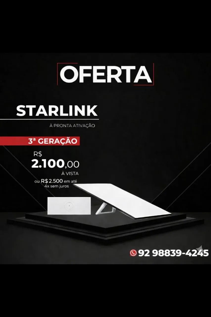 Starlink Stantard - Pronta entrega