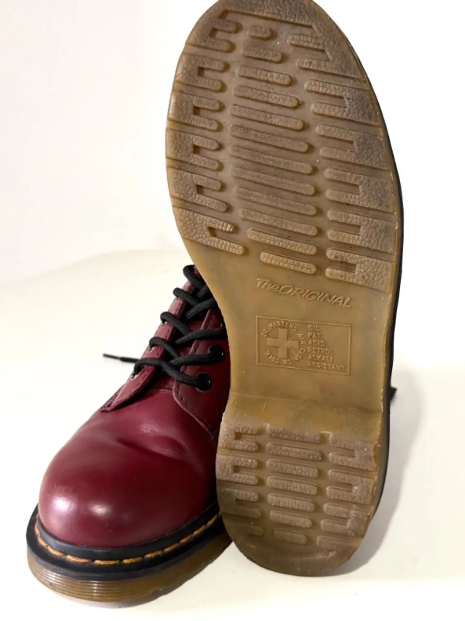Bota original Dr. Martens 1460 Cherry Red, 37, uk5 - Foto 5