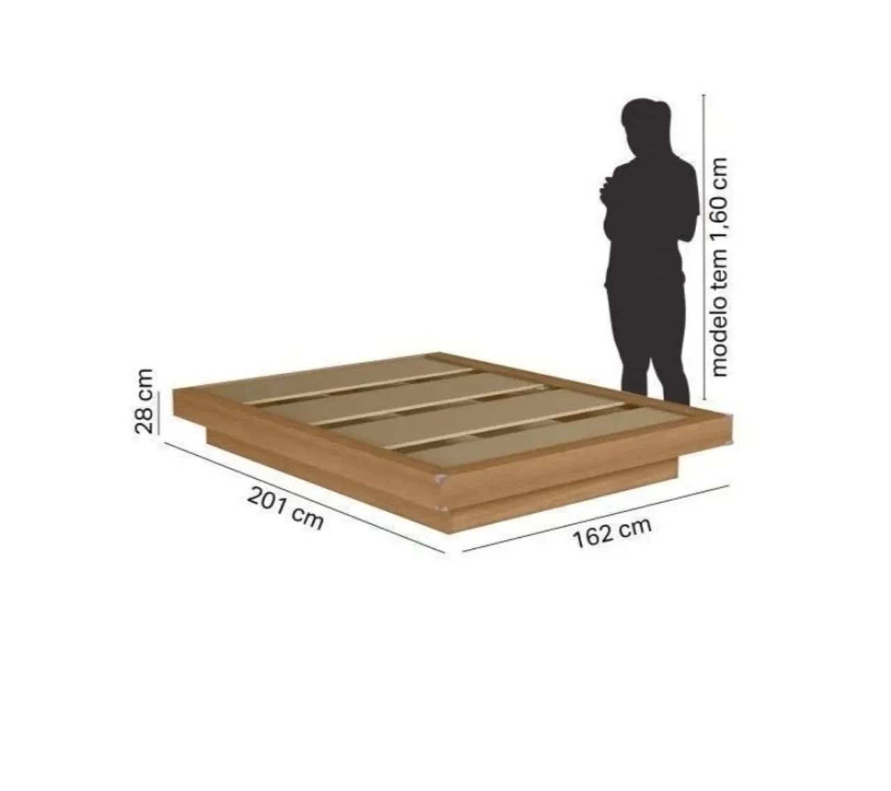 Base para cama casal queen - Foto 3