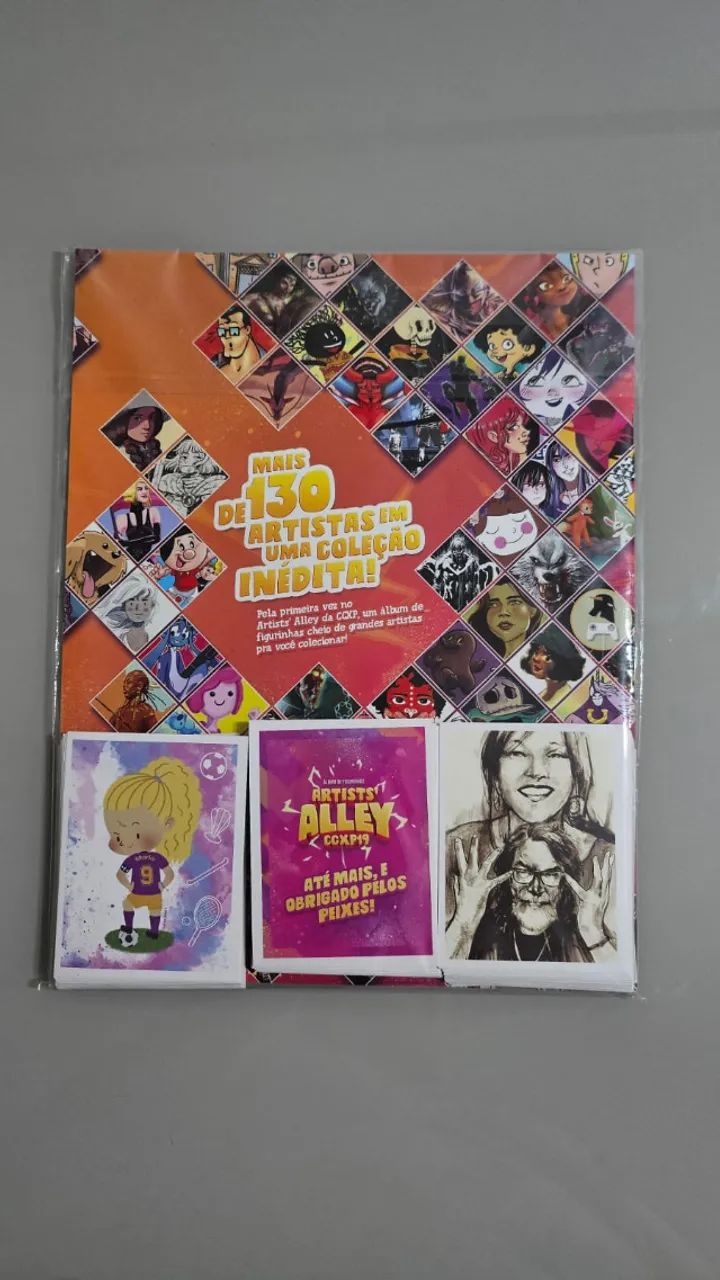 Álbum CCXP 2019 - Edição de Colecionador Alley - Hobbies e