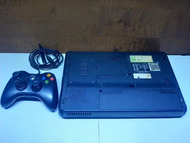 Notebook Emachines D525 com 250 gigas de jogos + Controle xbox usb Usado - Foto 4