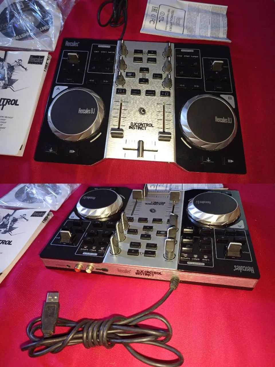 Controladora Hércules Dj instinct completa nova - Foto 4