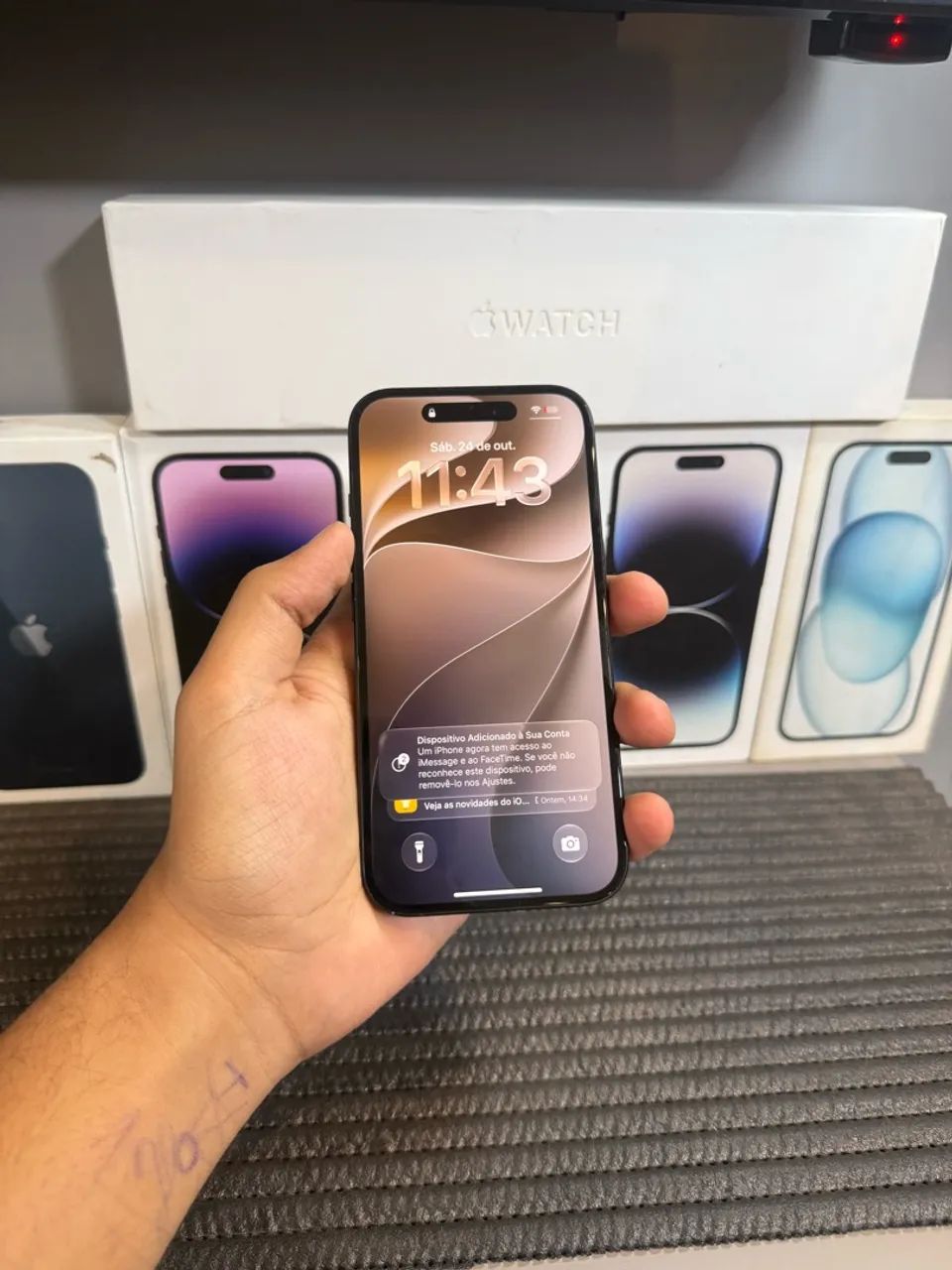 IPHONE 16 128 GB PRETO - 90%  - Foto 2