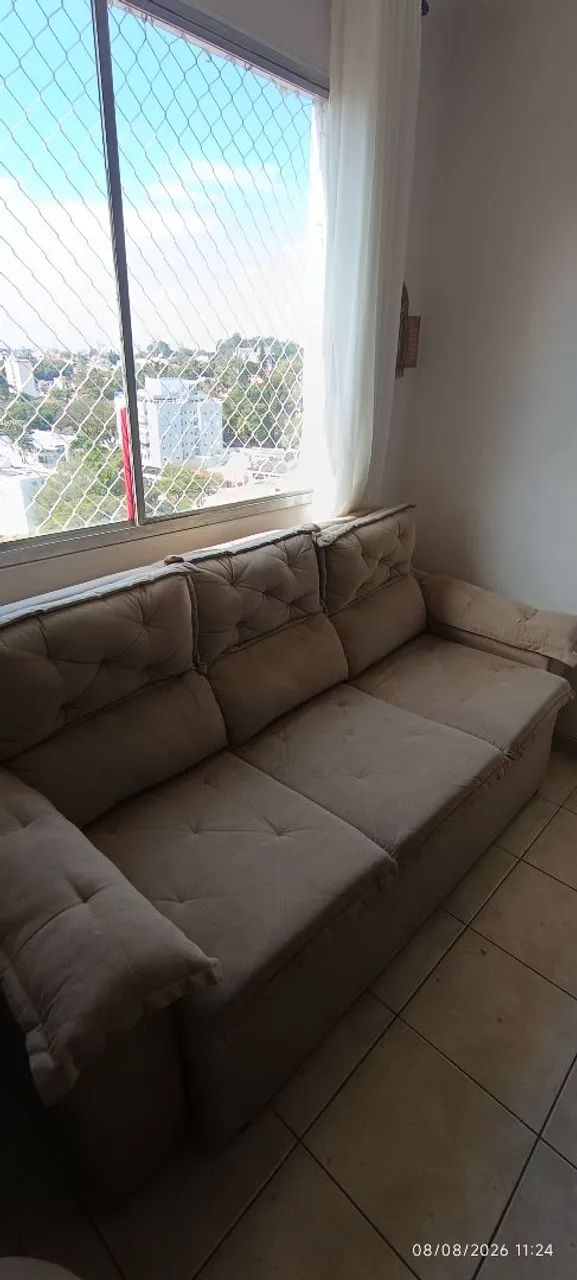 Sofá 3 lugares retrátil e reclinável  - Foto 5