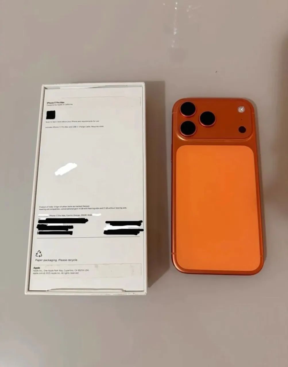 iPhone 17 promax 256gb laranj - Foto 4