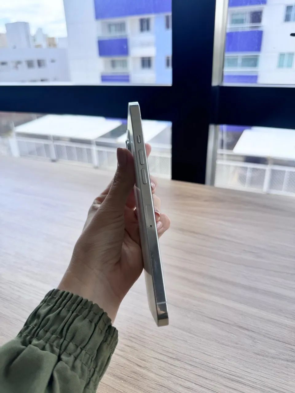 Iphone 12 PRO MAX GB 128 BRANCO - Foto 4