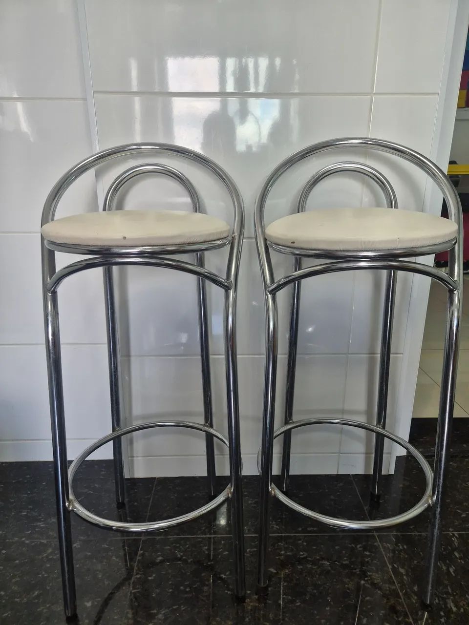 2x Banquetas de Alumínio  - Foto 3