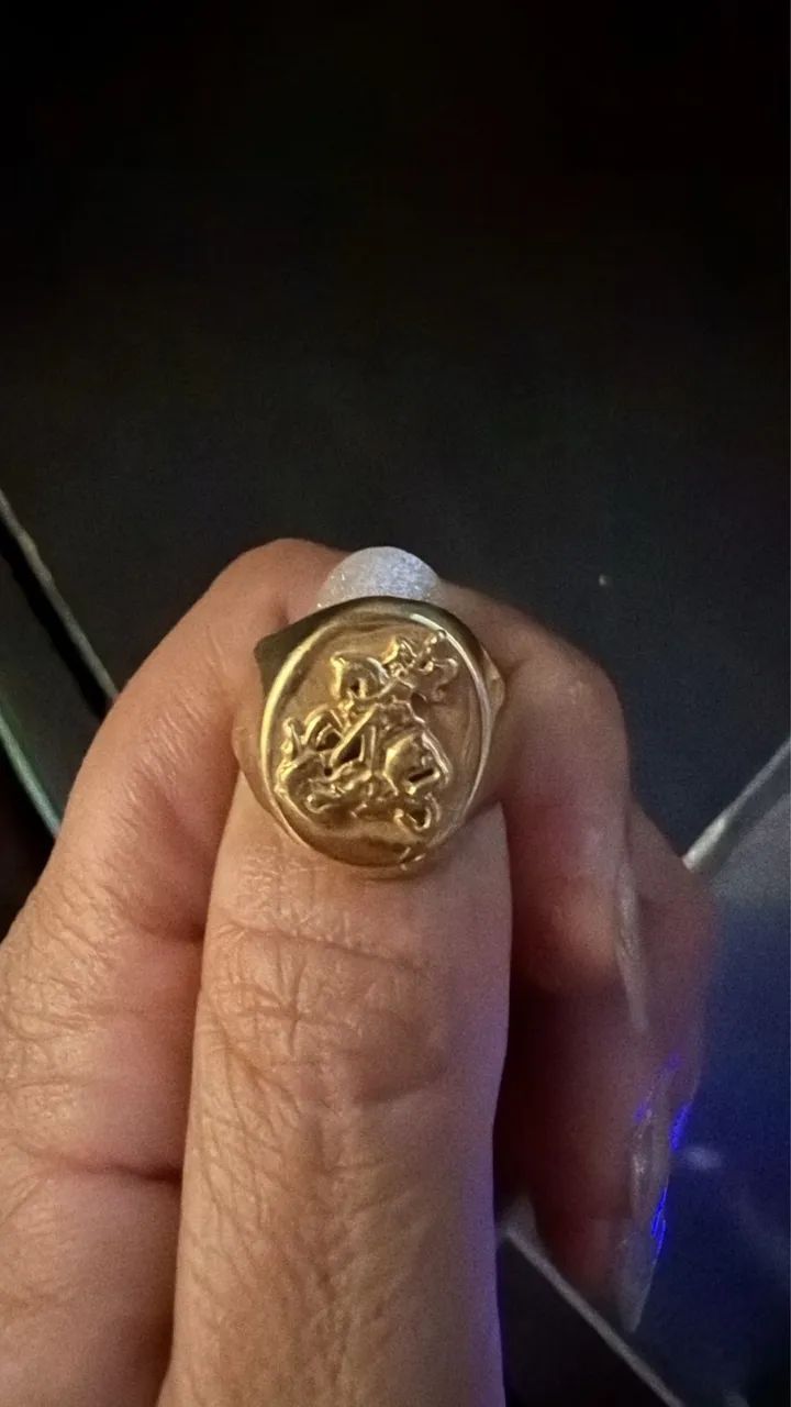 Vendo anel de São Jorge