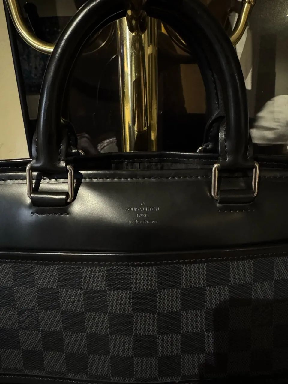 Porta Terno Louis Vuitton Damier Graphite  - Foto 3