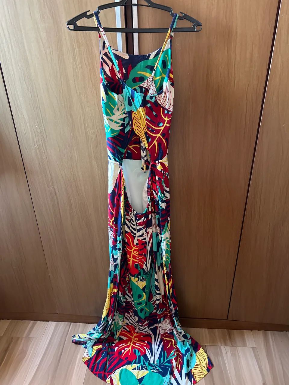 Vestido longo estampado - Foto 3