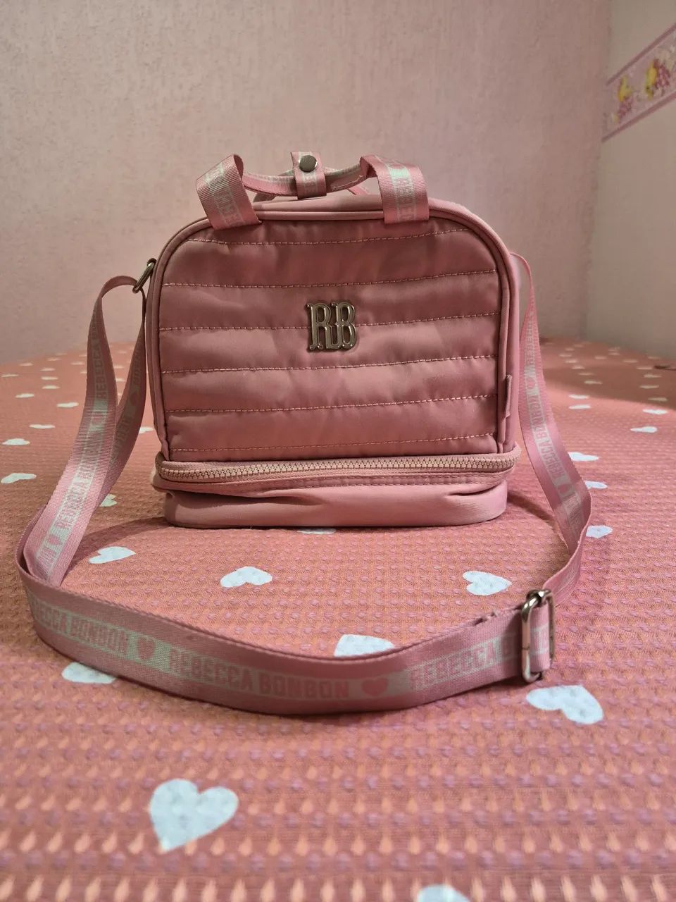 Kit Escolar Rebecca Bonbon Rosa - Mochila + Lancheira + Estojo  - Foto 5