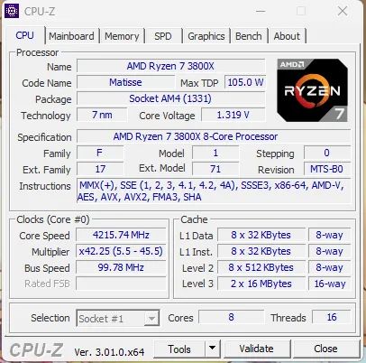 Processador AMD Ryzen 7 3800x - Foto 2