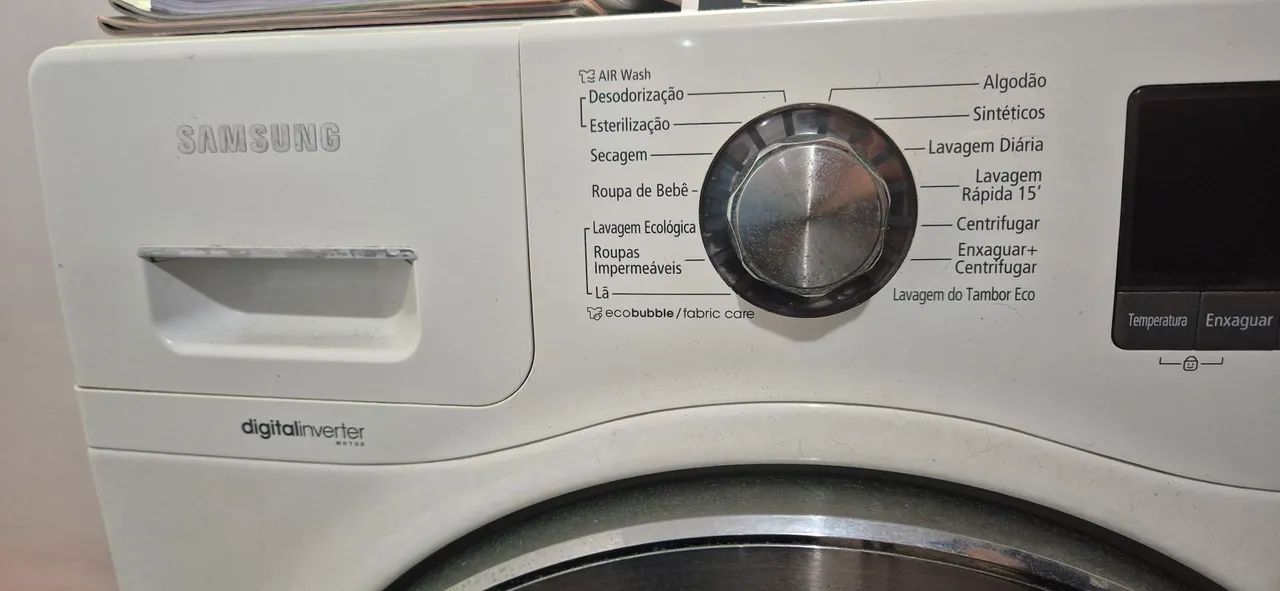 Máquina Lava e Seca Samsung Usada | Com Problema na Drenagem | Ótimo Custo-benefício. - Foto 2