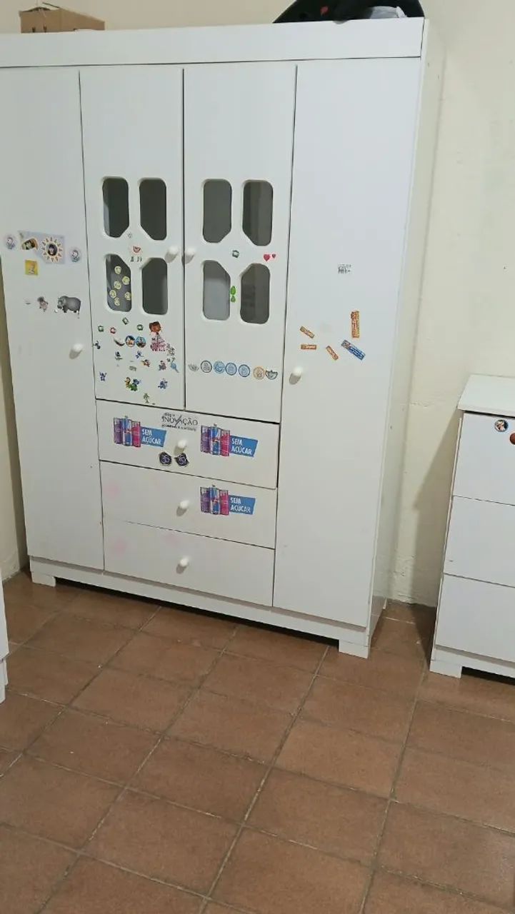 Guarda roupa infantil com comoda - Foto 3